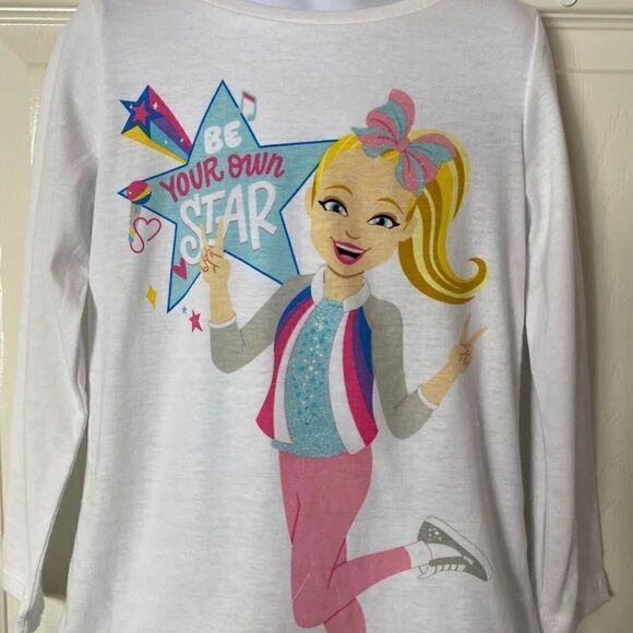 NICKELODEON JOJO SIWA Large (10/12) Shirt and Matching Mask - Picture 3 of 8